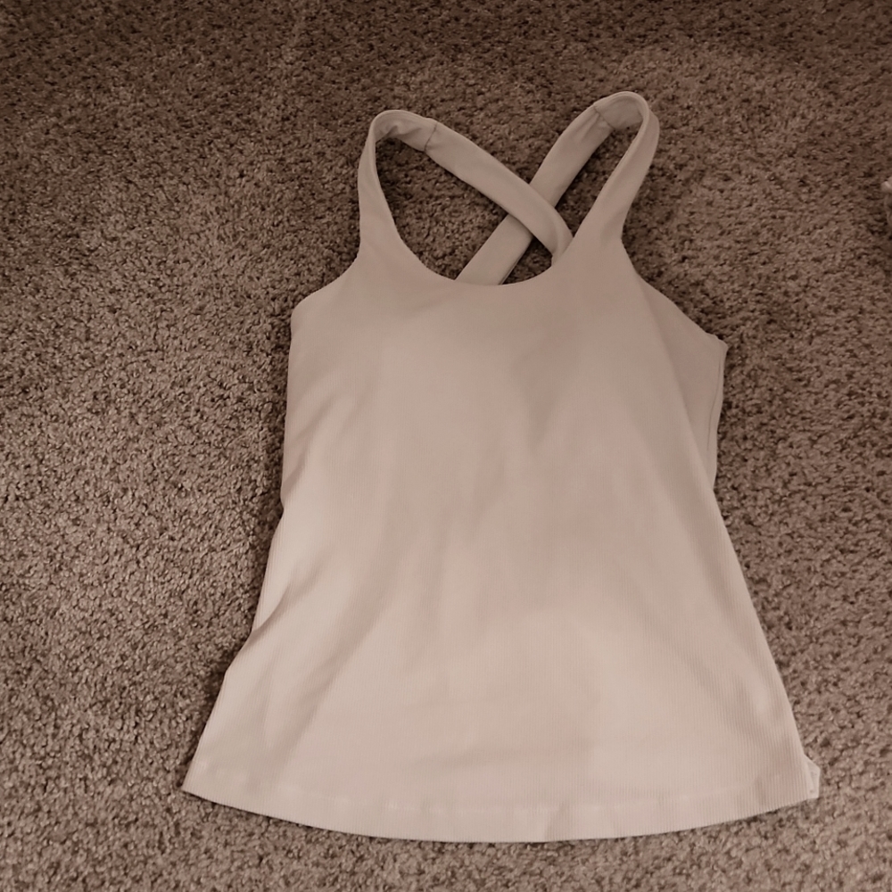 tank top w built in bra